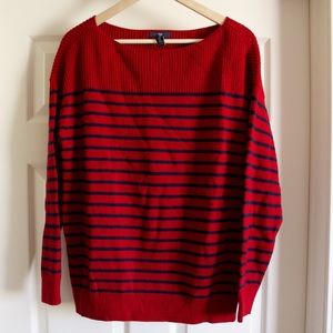Oversized retro gap sweater